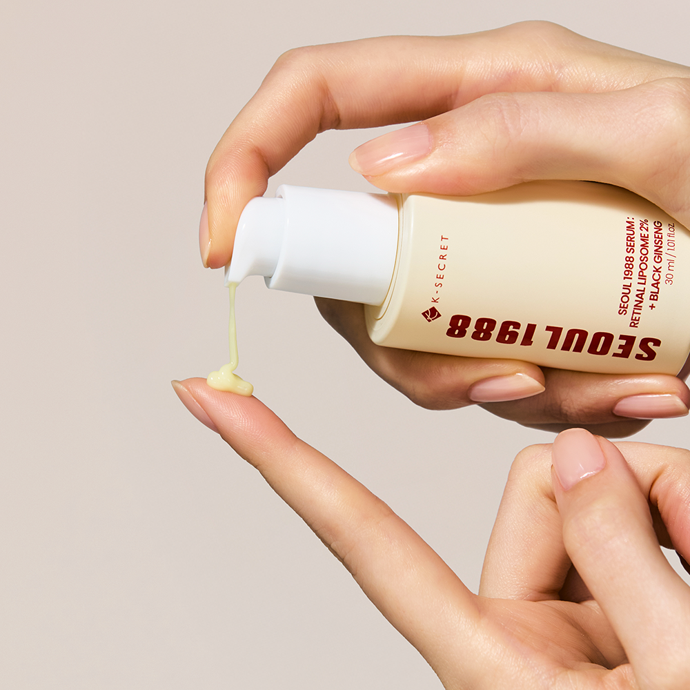 Smoothing onto face