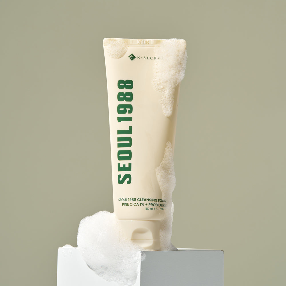 SEOUL 1988 Cleansing Foam : Pine Cica 1% + Probiotics