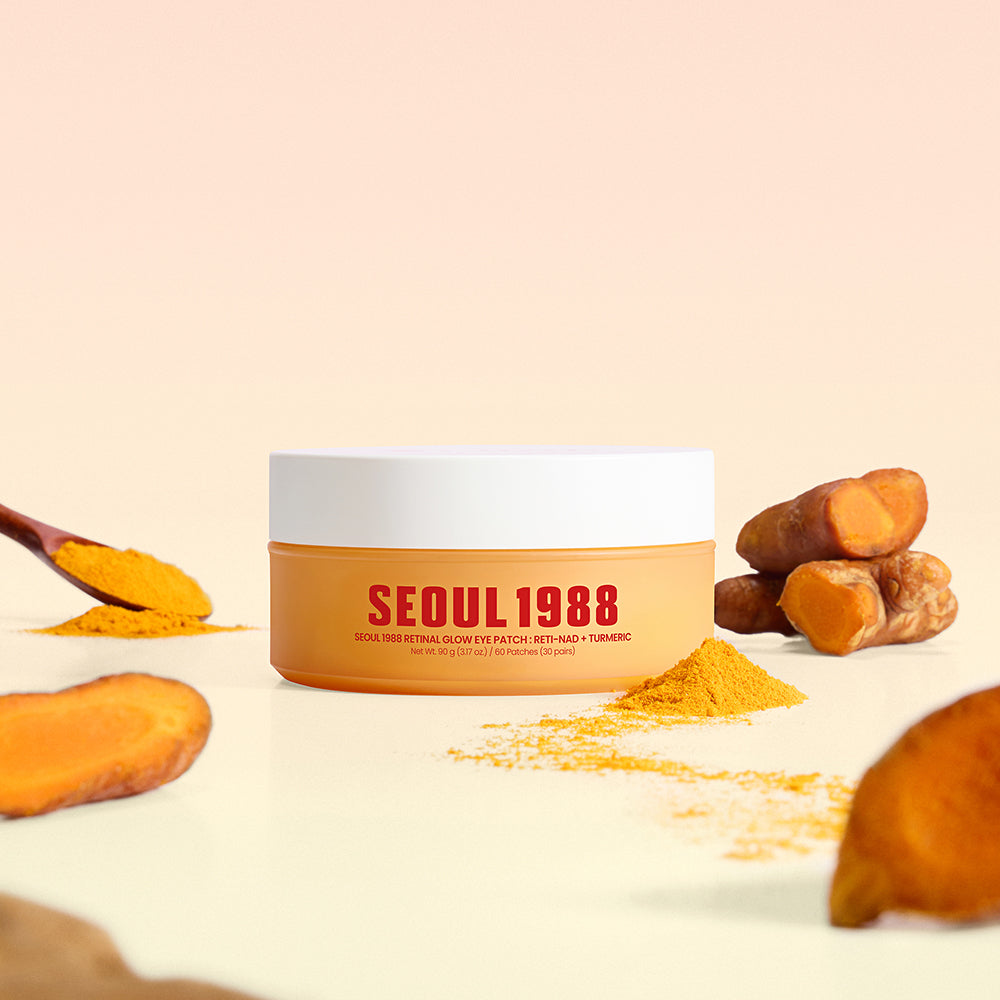 SEOUL 1988 Retinal Glow Eye Patch with Reti-NAD and turmeric extract