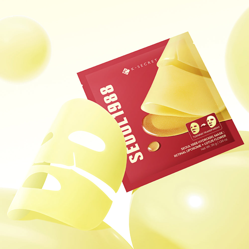 SEOUL 1988 HYDROGEL MASK : RETINAL LIPOSOME + LOTUS FLOWER