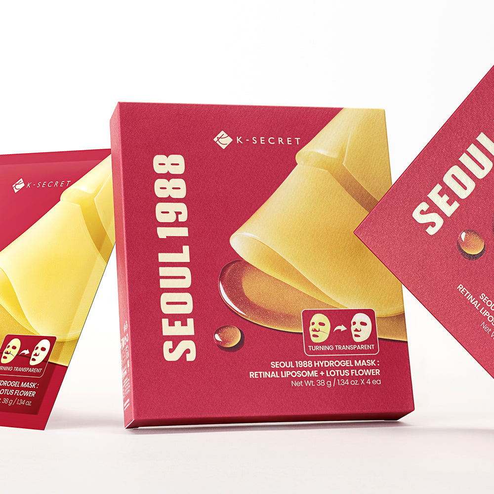 SEOUL 1988 HYDROGEL MASK : RETINAL LIPOSOME + LOTUS FLOWER