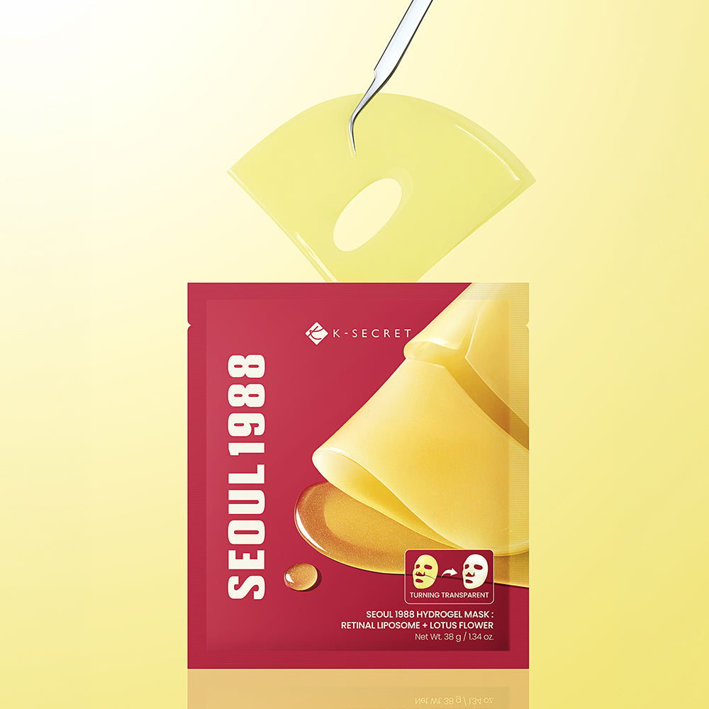 SEOUL 1988 HYDROGEL MASK : RETINAL LIPOSOME + LOTUS FLOWER