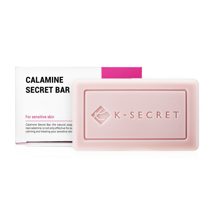 10 Free Masks] K-Secret Calamine 5 Steps Secret Set (Pink solution) -  Maskne Treatment